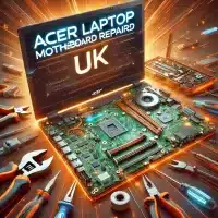 Acer laptop motherboard repairs, The laptop should be shown with its motherboard