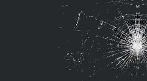 broken laptop screen