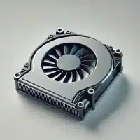 An typical laptop cooling fan, needing repair