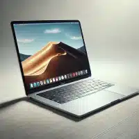 MacBook laptop repairs in Canterbury. The MacBook should be open, with the screen visible