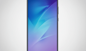 rofessional rear-view diagnostic of the Samsung Galaxy A71 in Prism Crush Silver/Mint, highlighting the L-shaped quad-camera system, isolated on the Atlantis signature white and grey studio background with white branding.